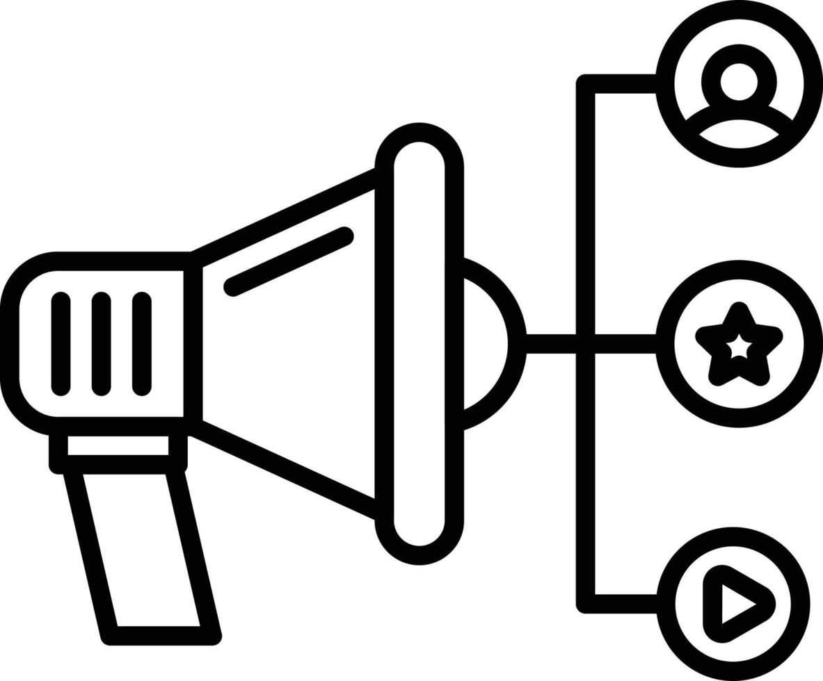 Advertising Creative Icon Design vector