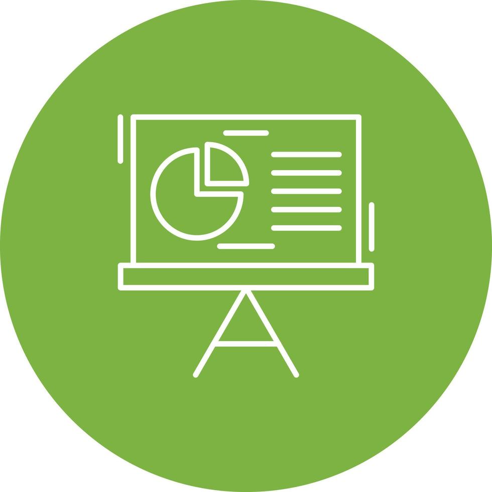 Pie Chart Vector Icon