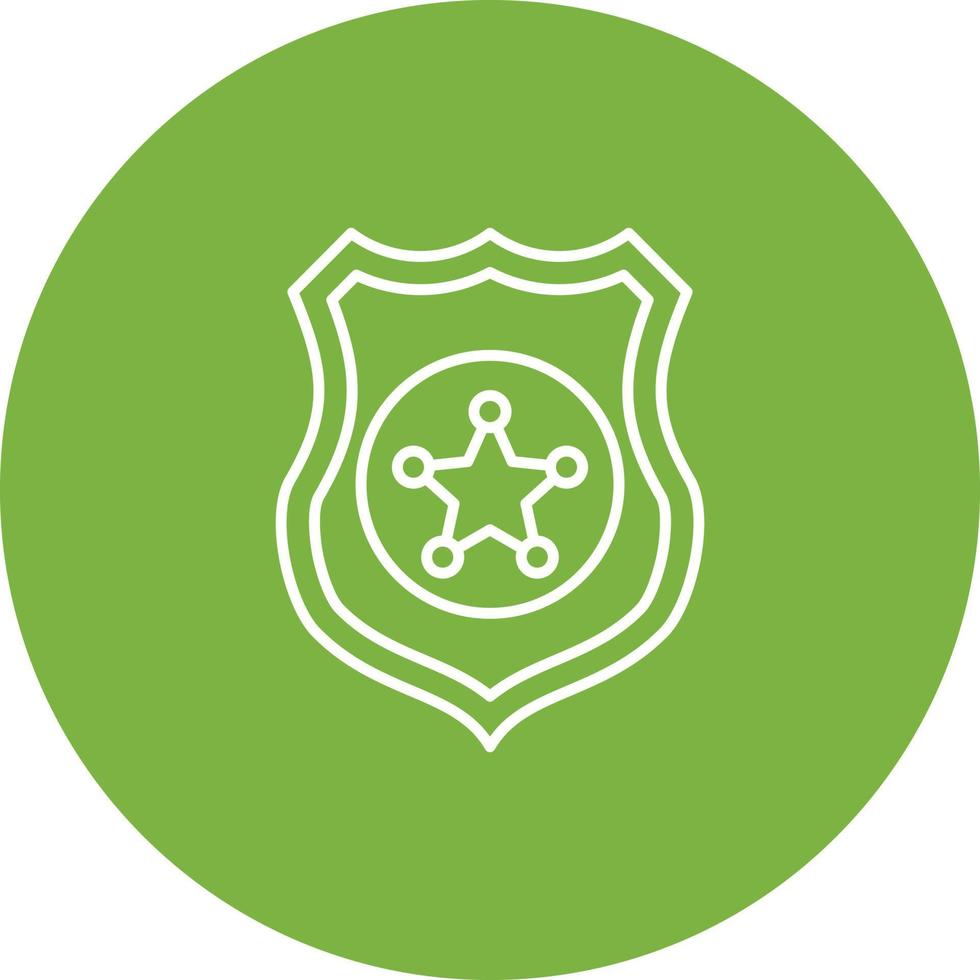 Police shield Vector Icon