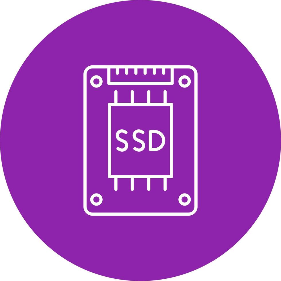 Ssd Vector Icon