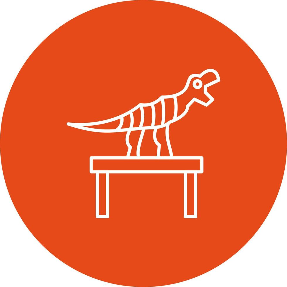 Bones Exhibit Vector Icon