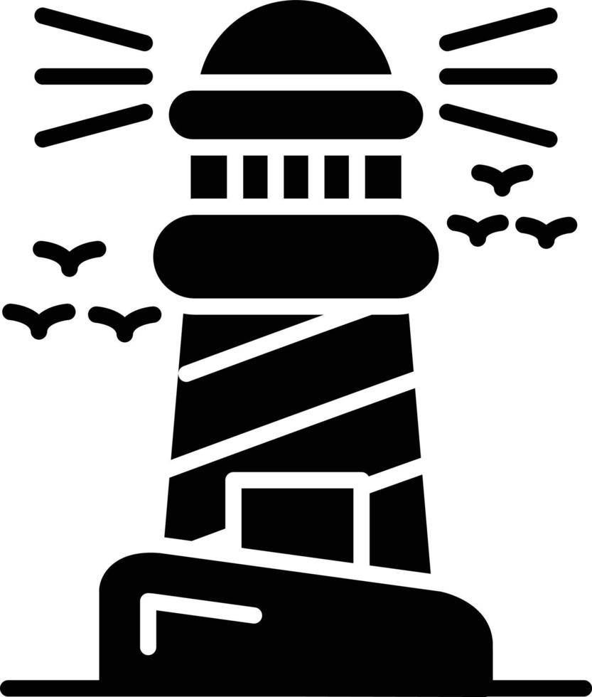Lighthouse Creative Icon Design vector