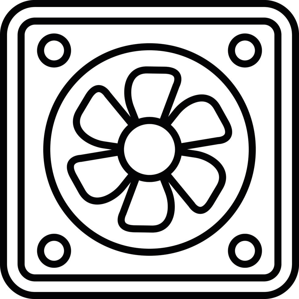 Fan Creative Icon Design vector