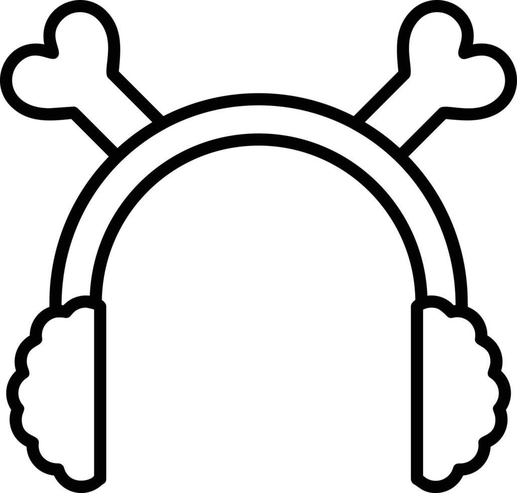 Earmuffs Creative Icon Design vector