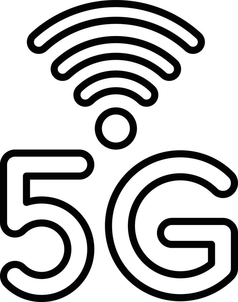 5g Creative Icon Design vector