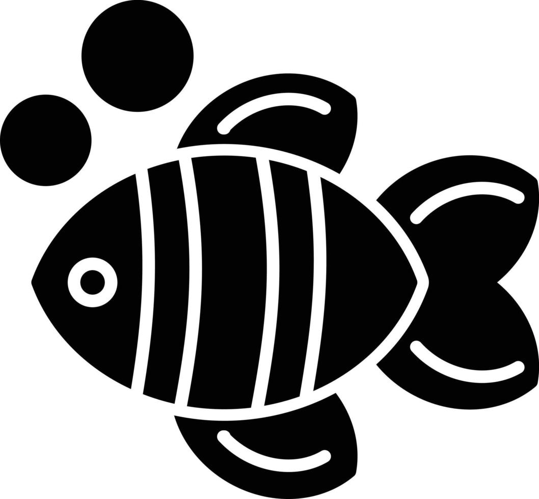 Clown Fish Creative Icon Design vector