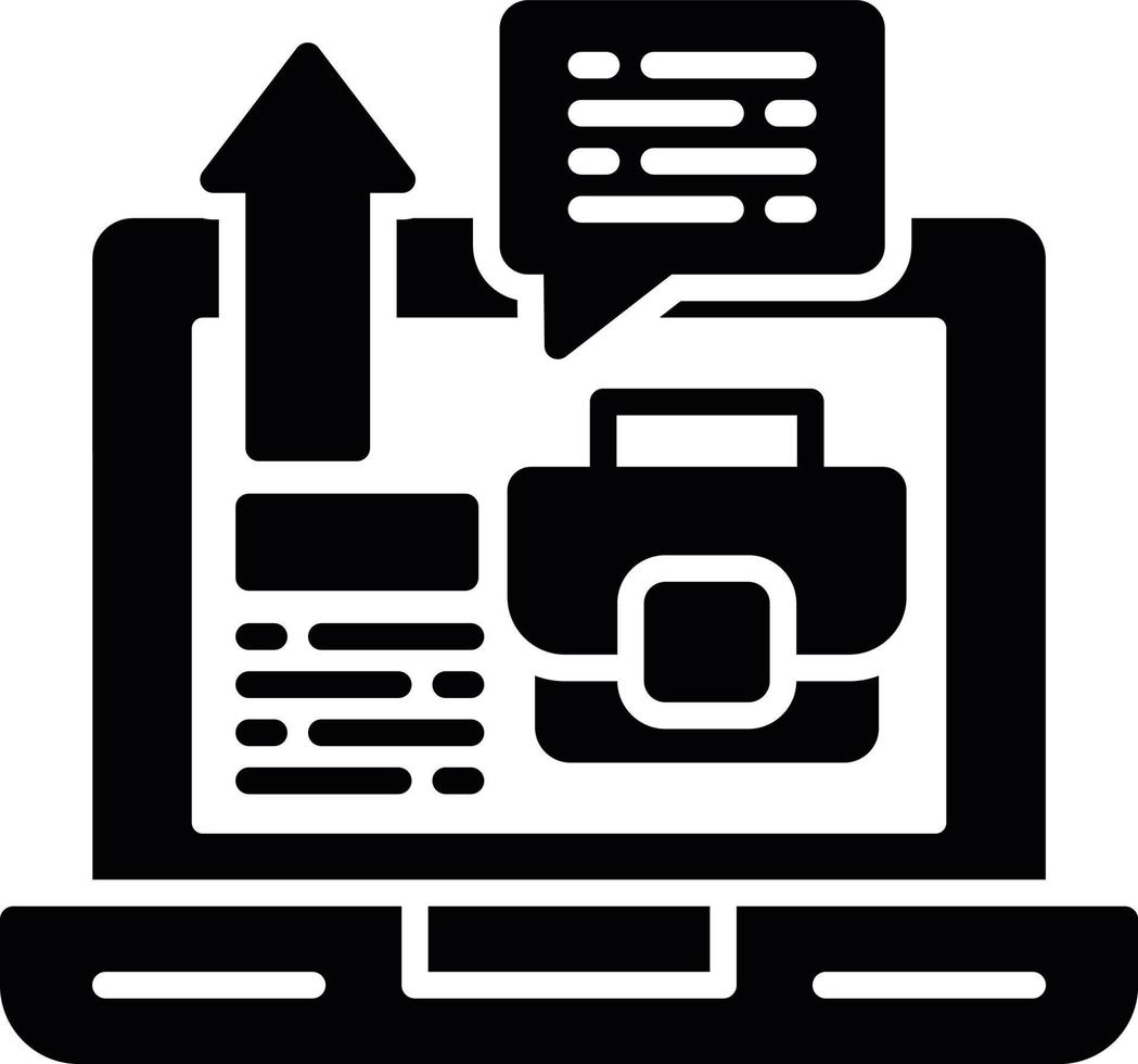 Job Promotion Creative Icon Design vector