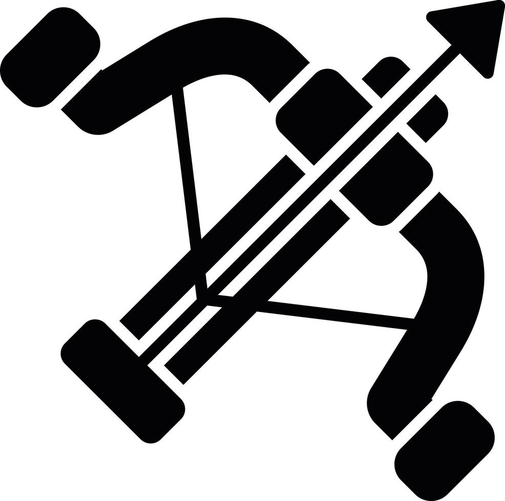 Crossbow Creative Icon Design vector