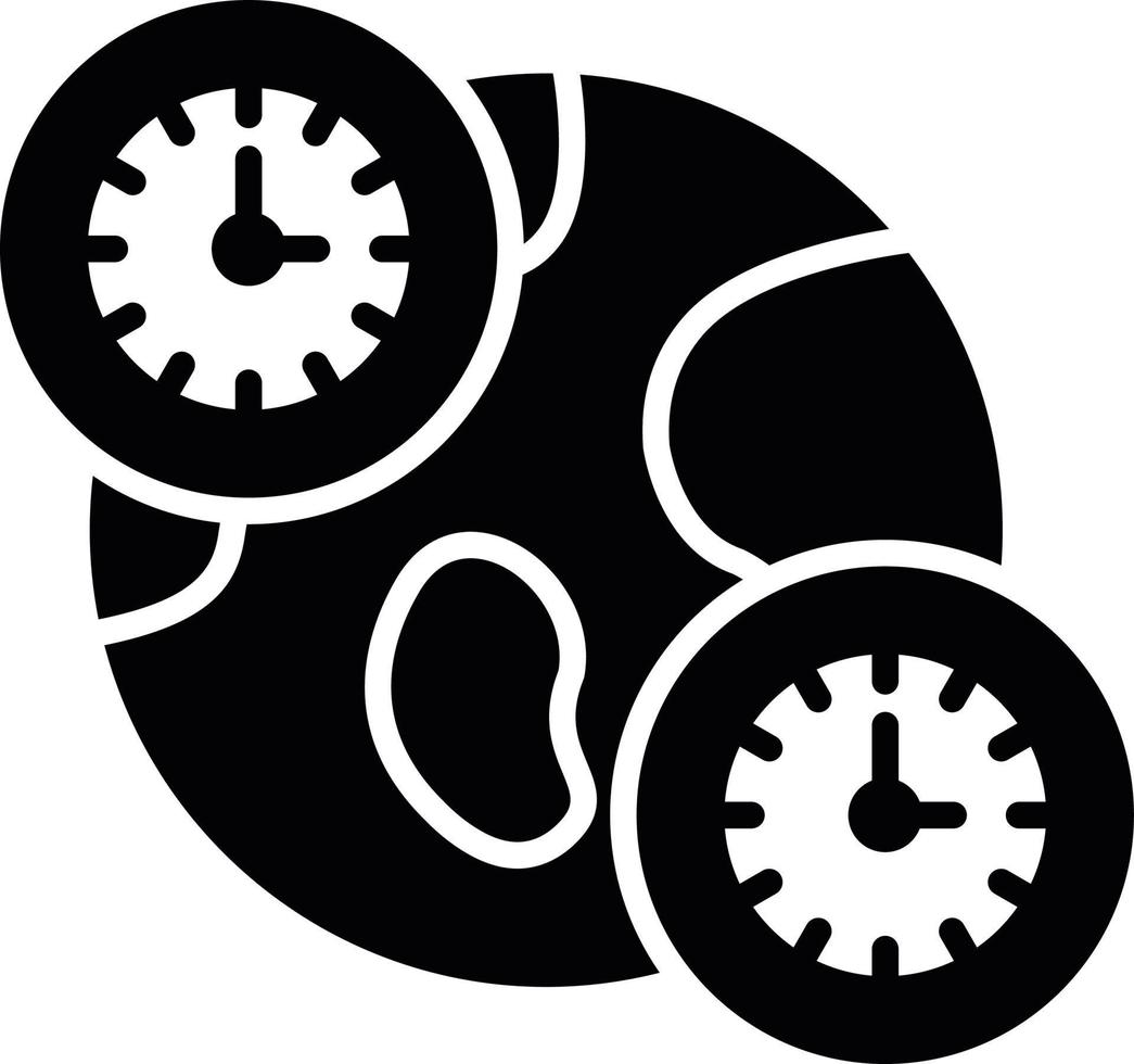 Jet Lag Creative Icon Design vector