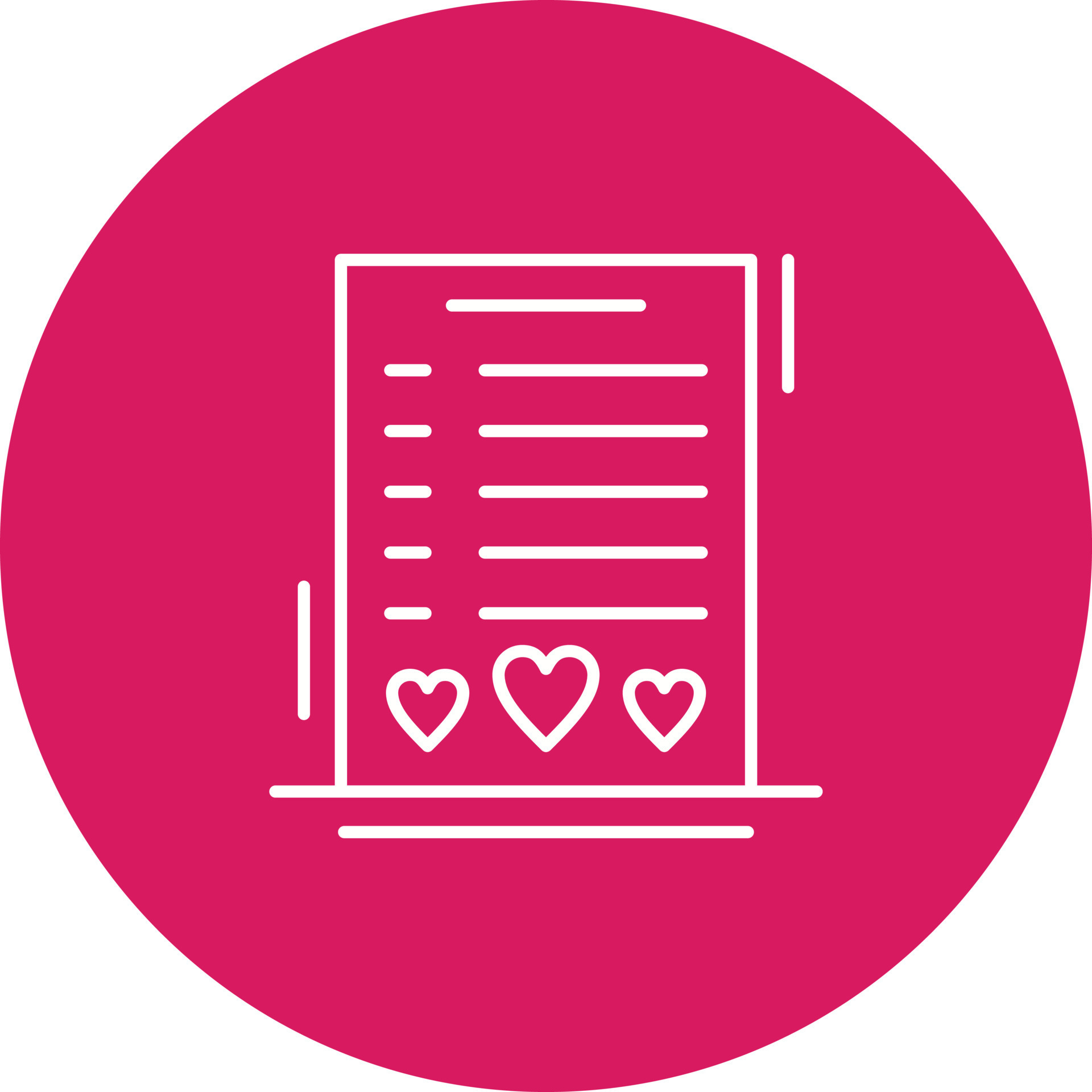 Wishlist Vector Icon 14953153 Vector Art at Vecteezy