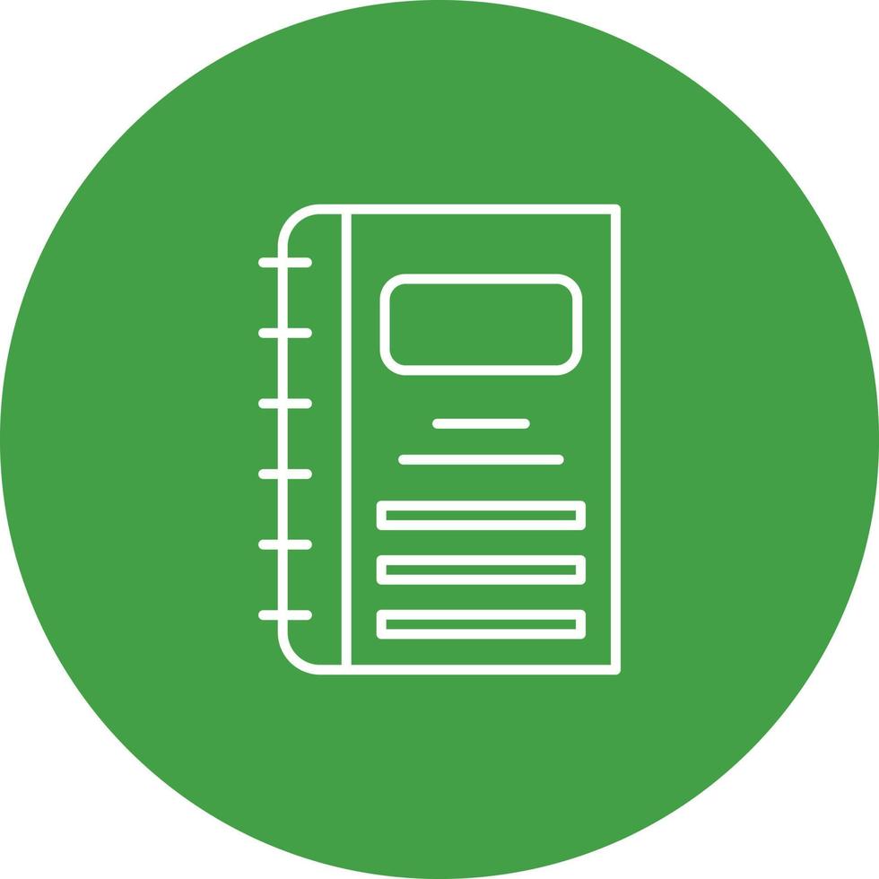 Notebook Vector Icon