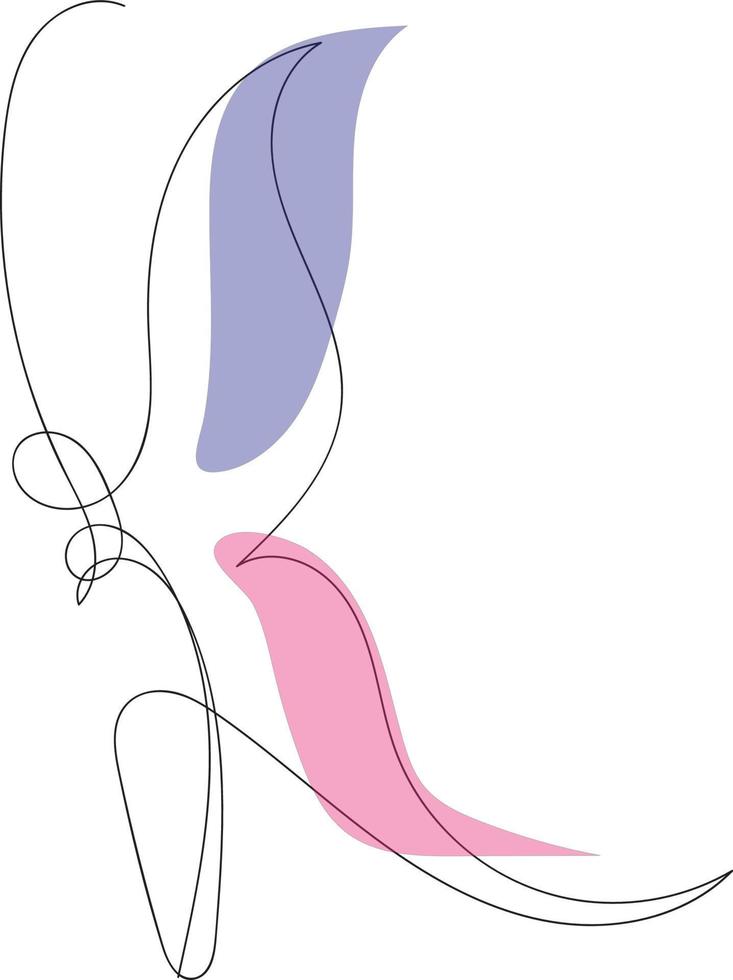 butterfly liner art vector