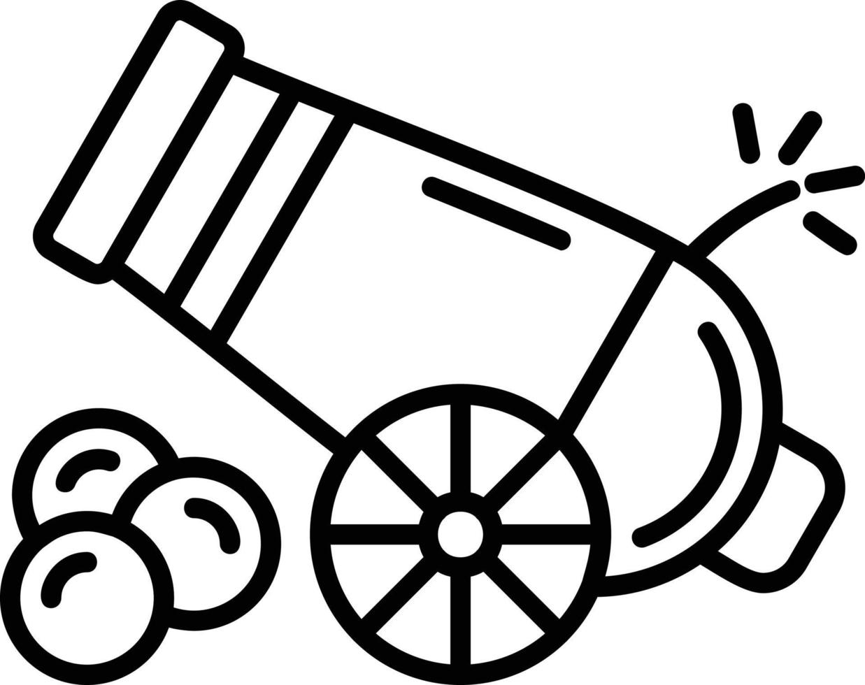 Cannon Creative Icon Design vector