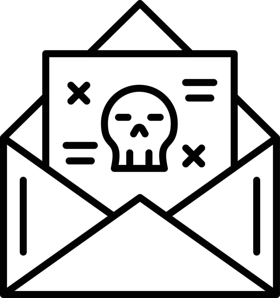 Blackmail Creative Icon Design vector