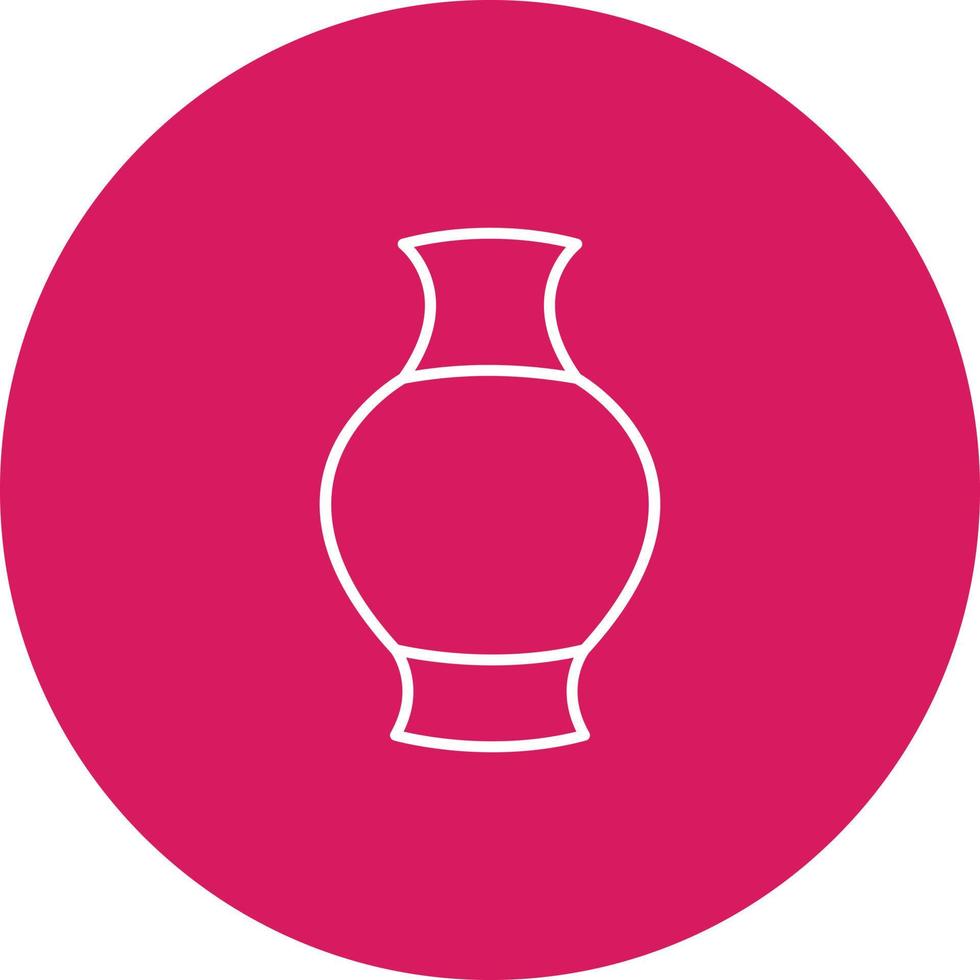 Antique Jar Vector Icon