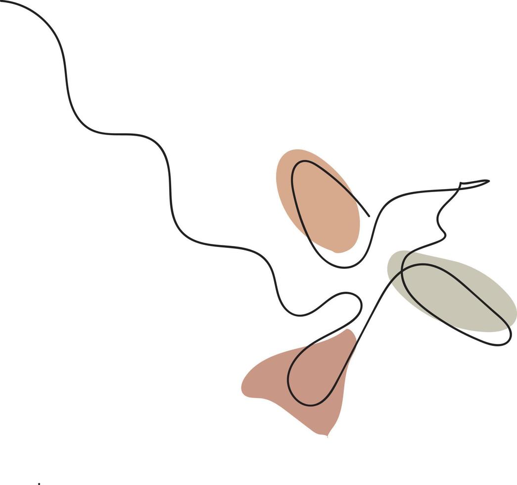 bird liner art vector