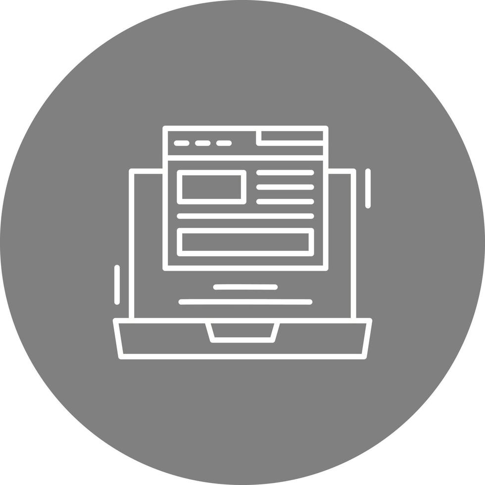 Layout Vector Icon