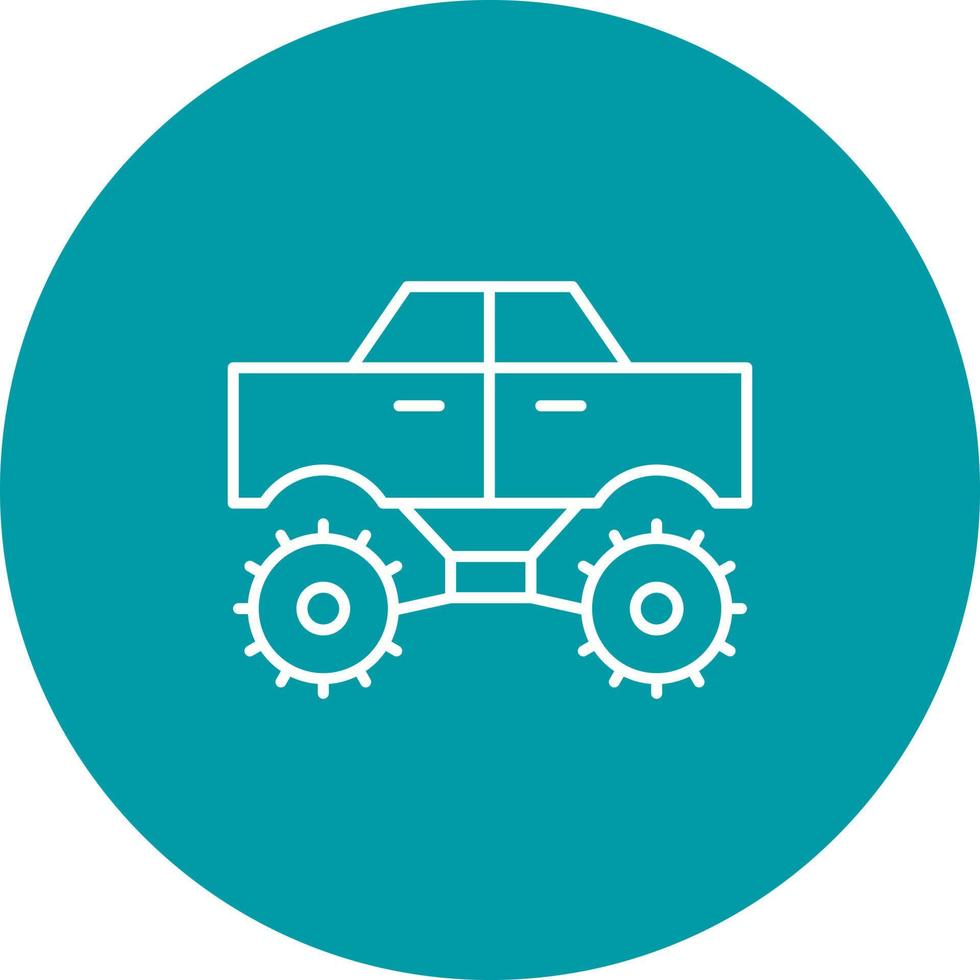 Monster Truck Vector Icon