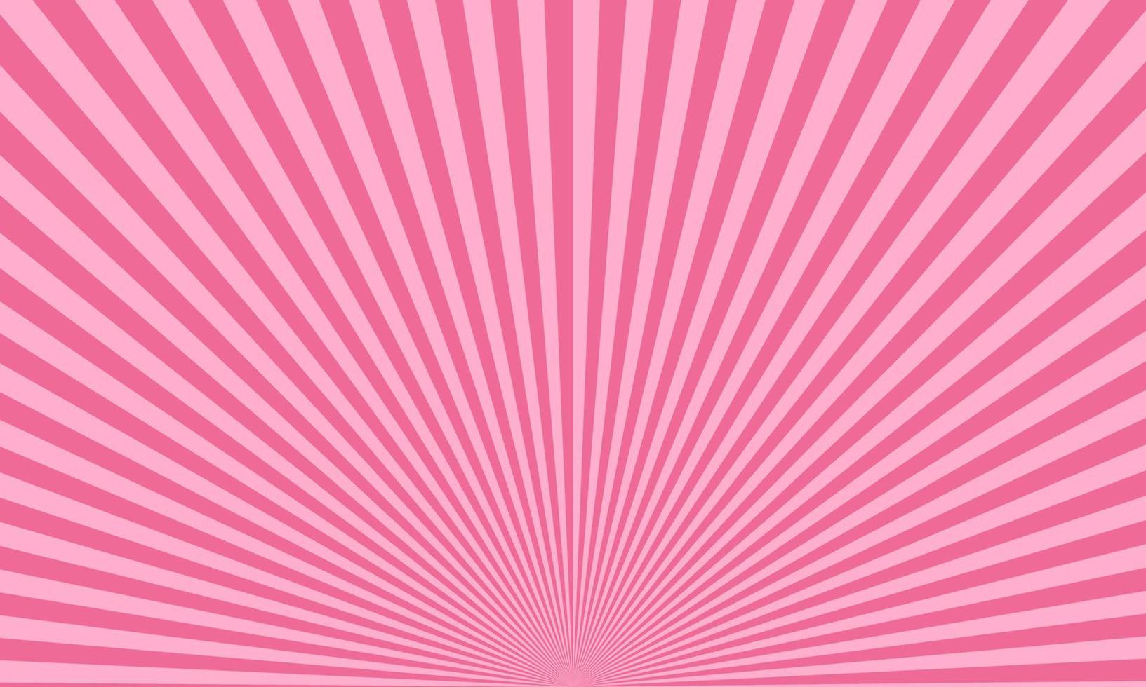 Pink sunburst pattern background vector illustration graphic