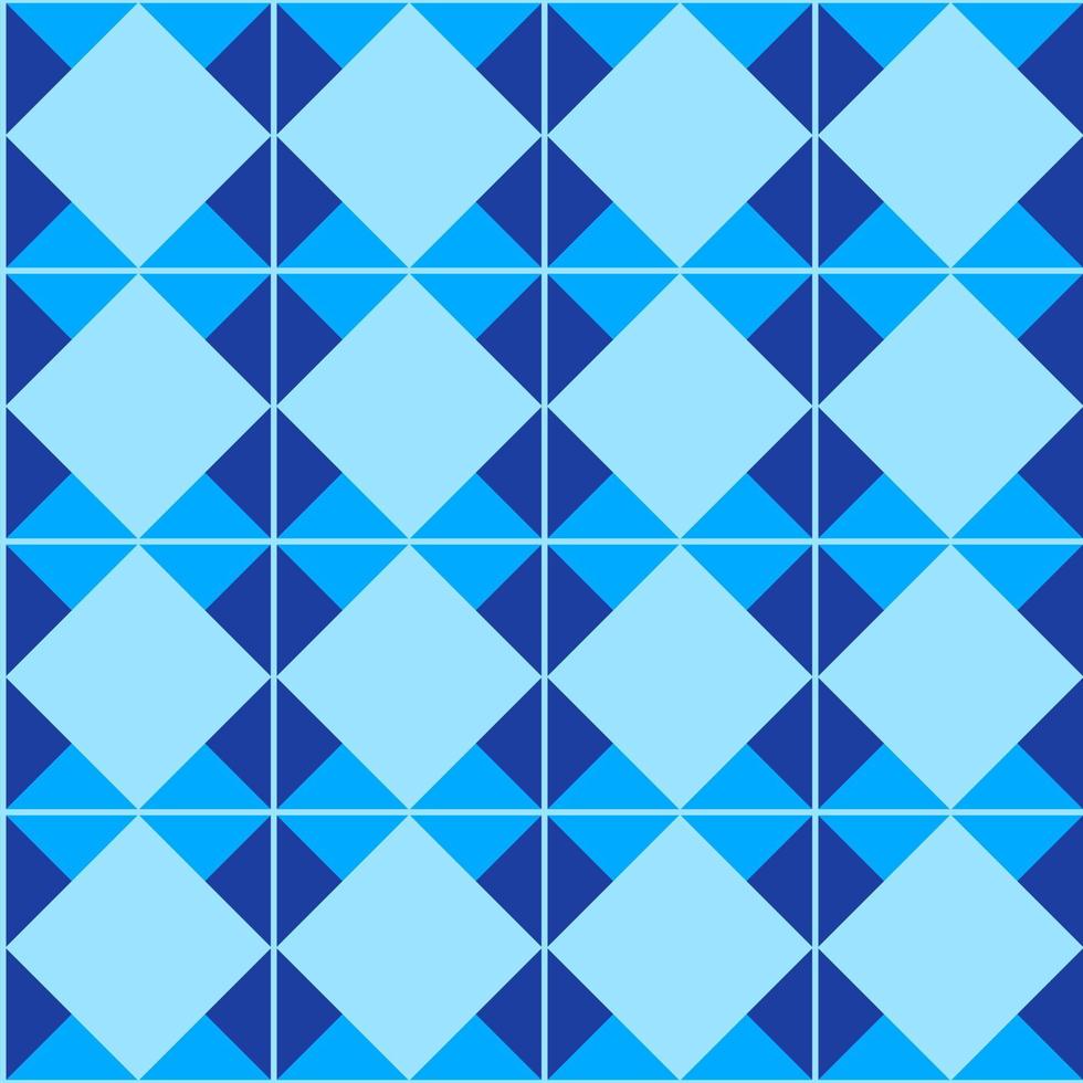 Seamless geometric tile pattern background with vector illustration graphic