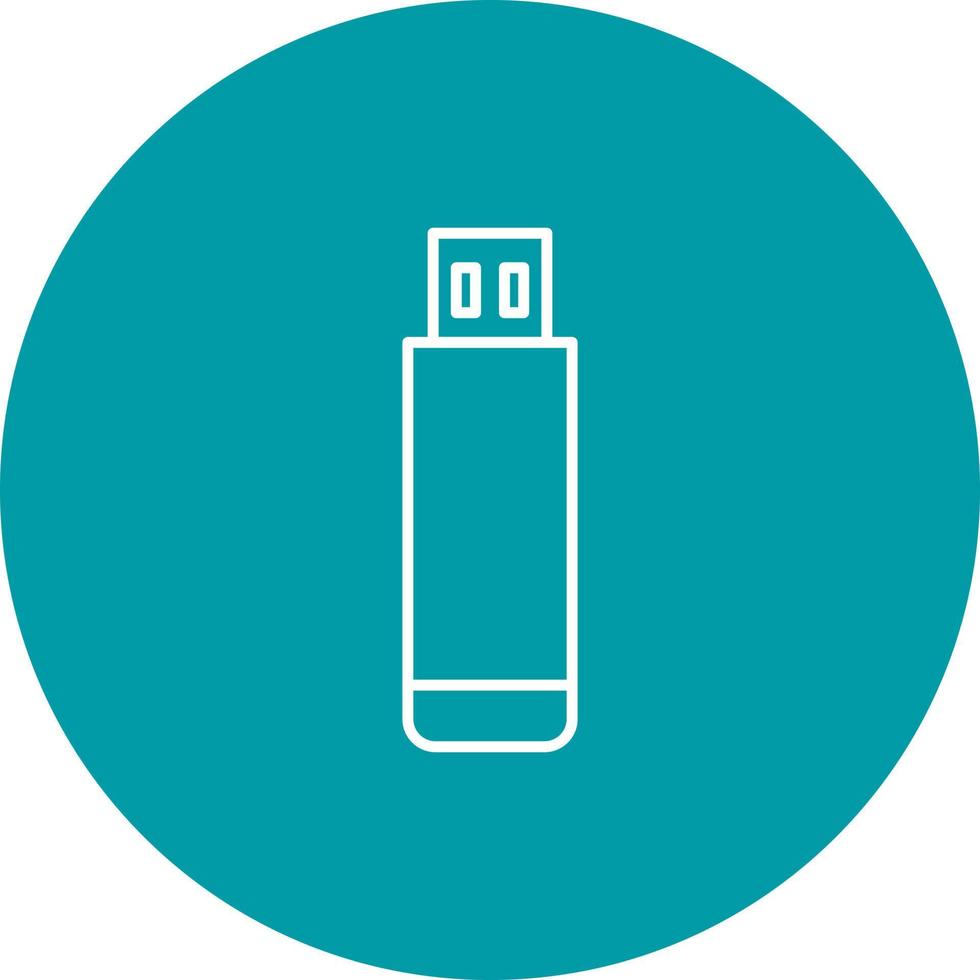 USB Drive Vector Icon