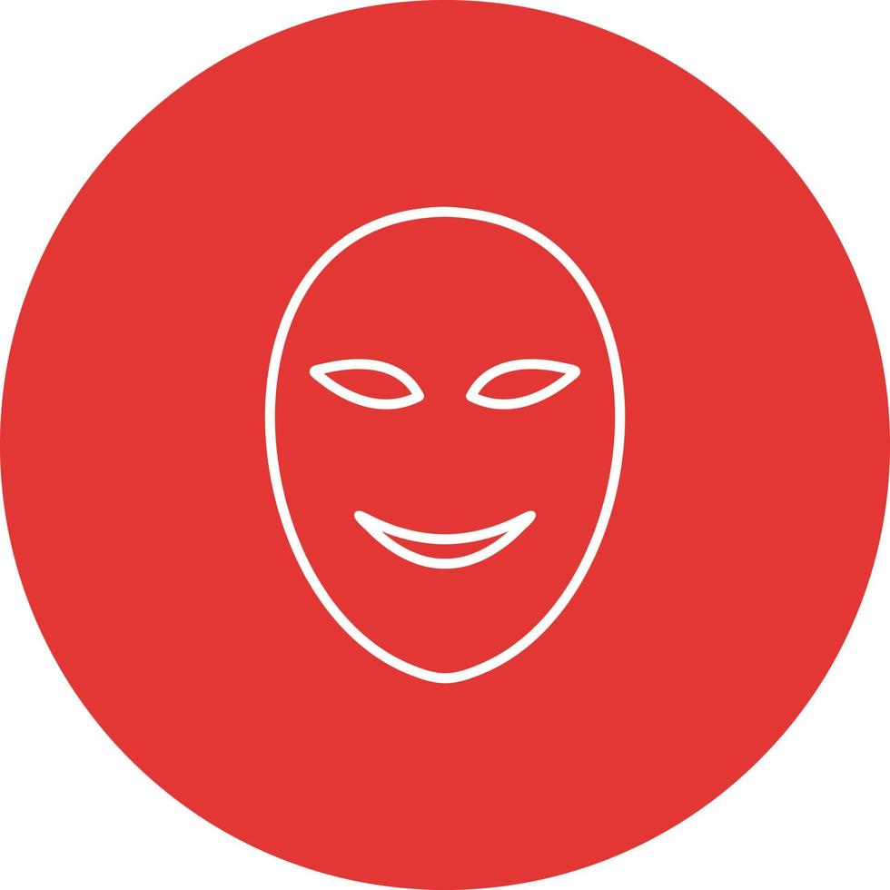 Ancient Face Mask Vector Icon