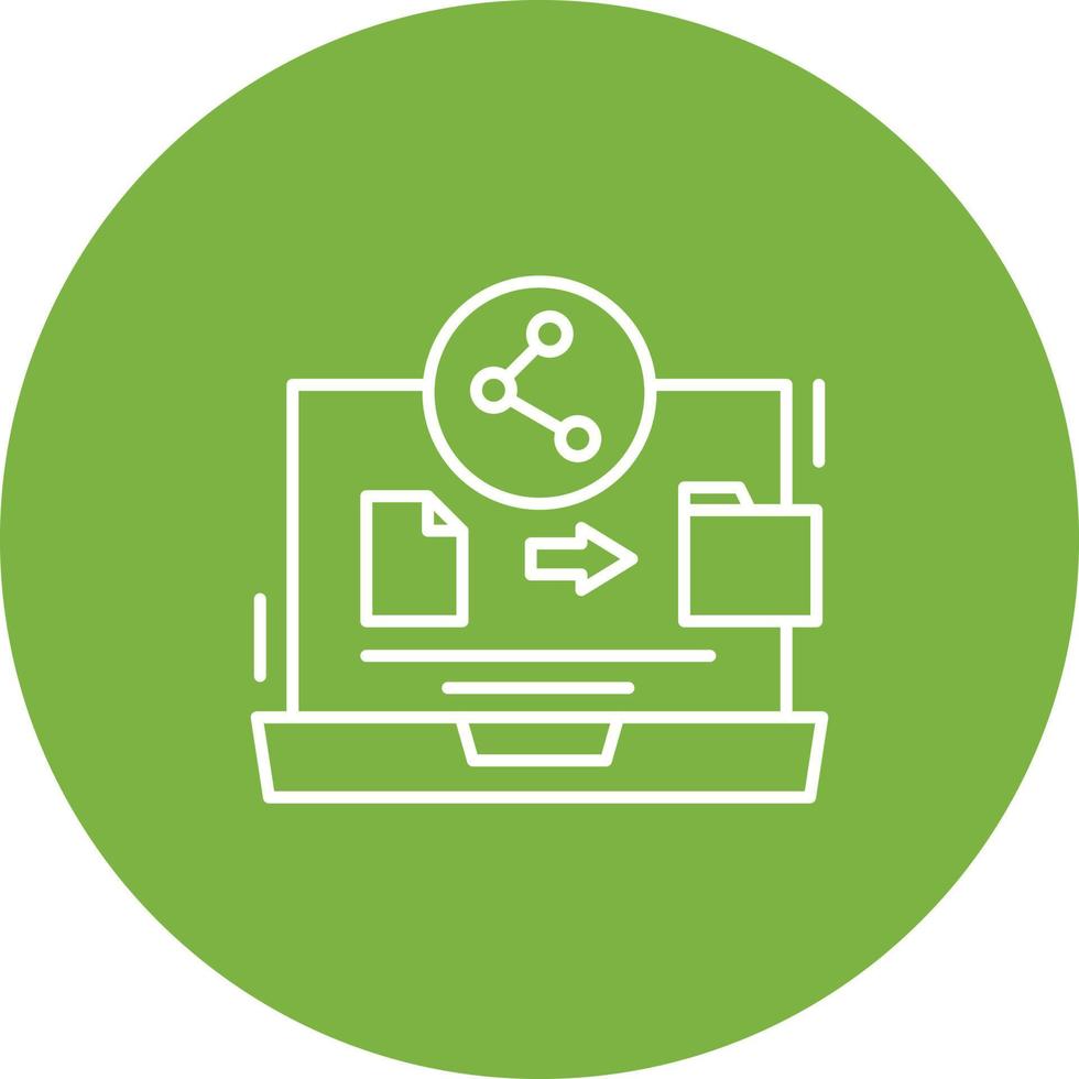 File Share Vector Icon