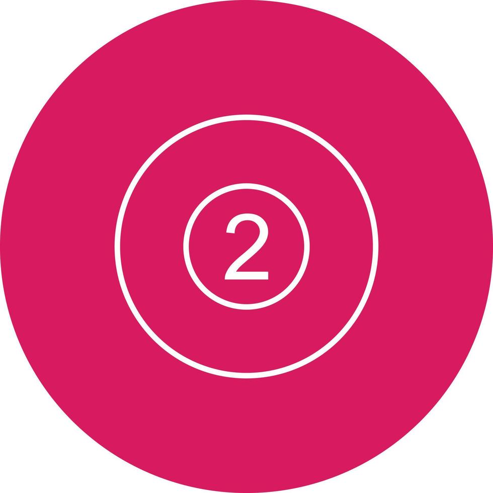 Pool Ball Vector Icon