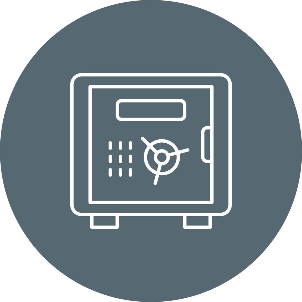 Safe Box Vector Icon