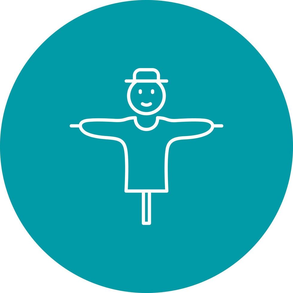 Scare Crow Vector Icon