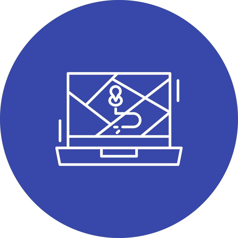 Google Map Vector Icon