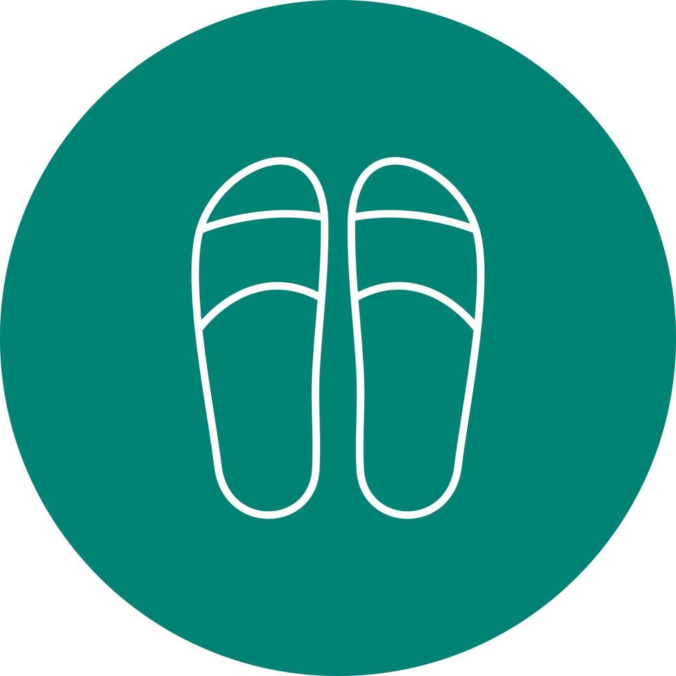 Slippers Vector Icon