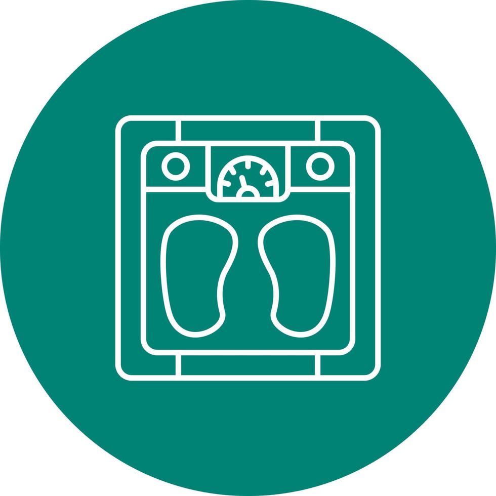 Weighing Scale Vector Icon