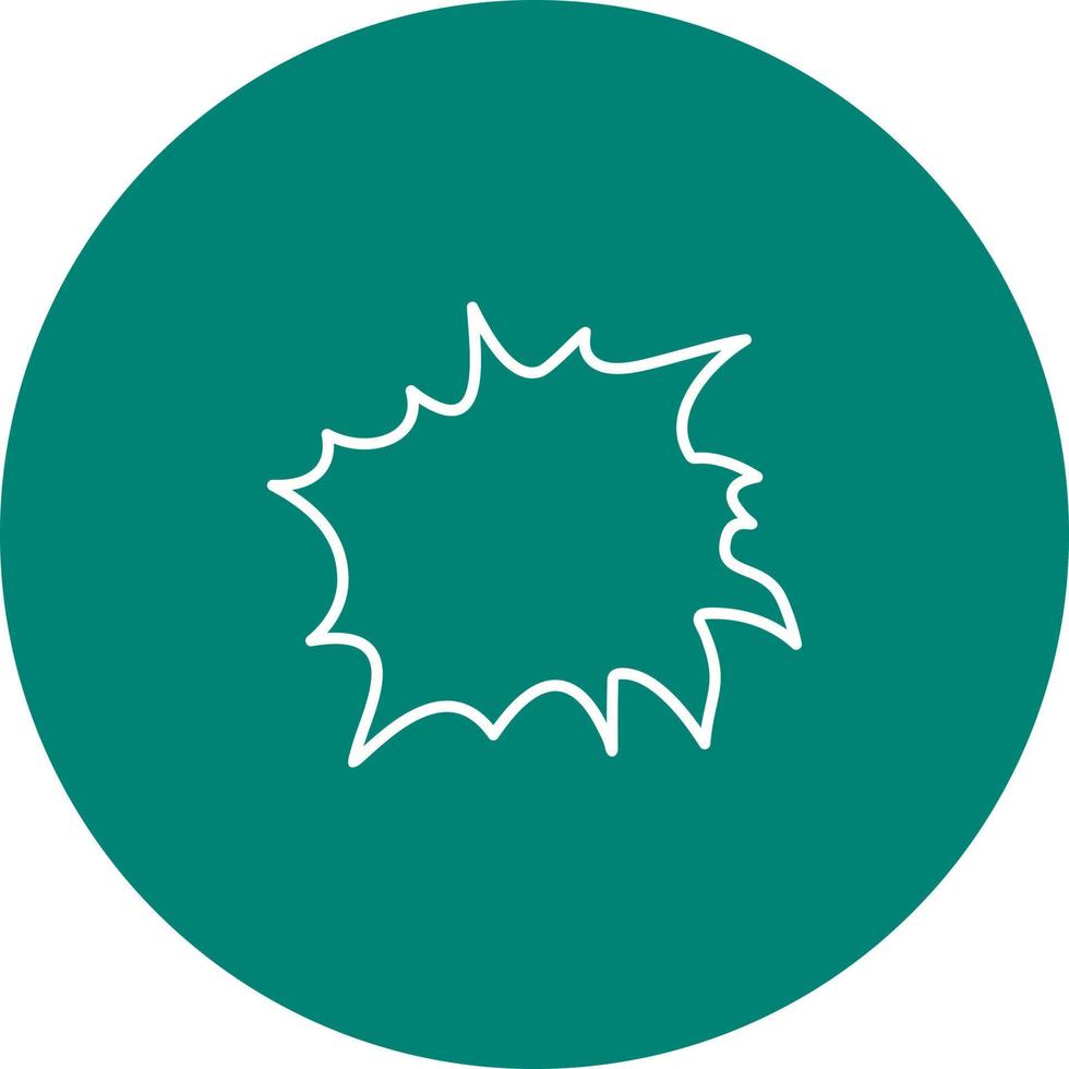Unique Explosion Vector Icon