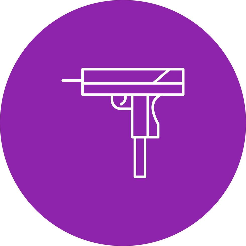 Unique Gun Vector Icon