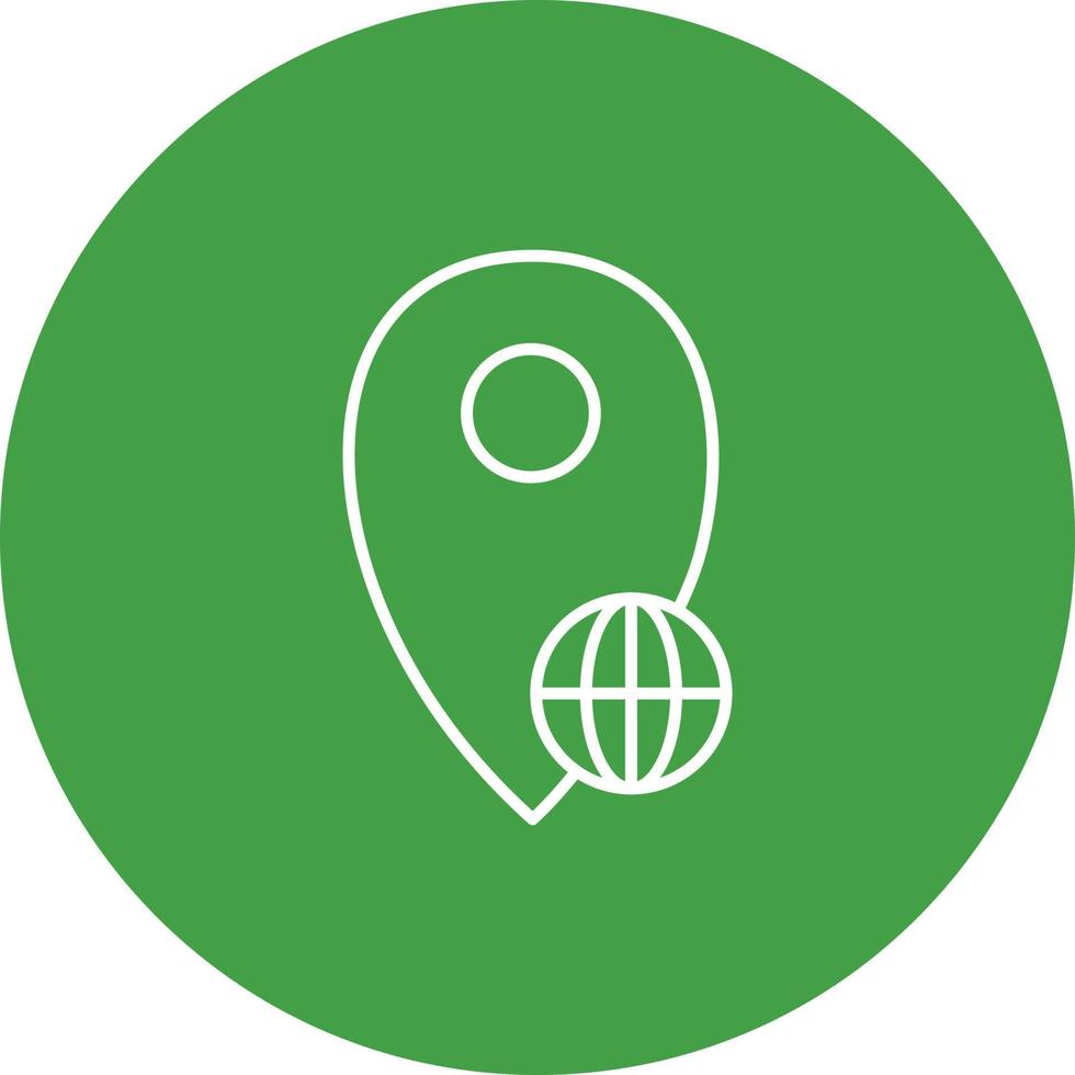 Global Locations Vector Icon
