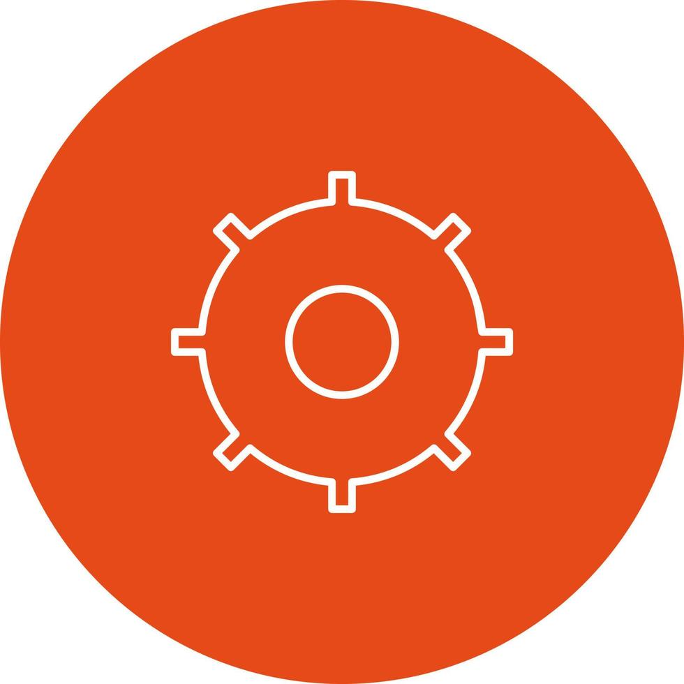 Unique Settings Vector Icon