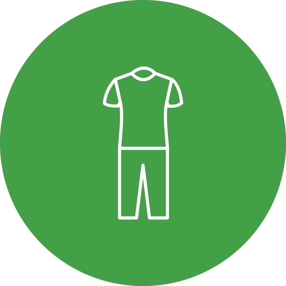 Pyjamas Suit Vector Icon