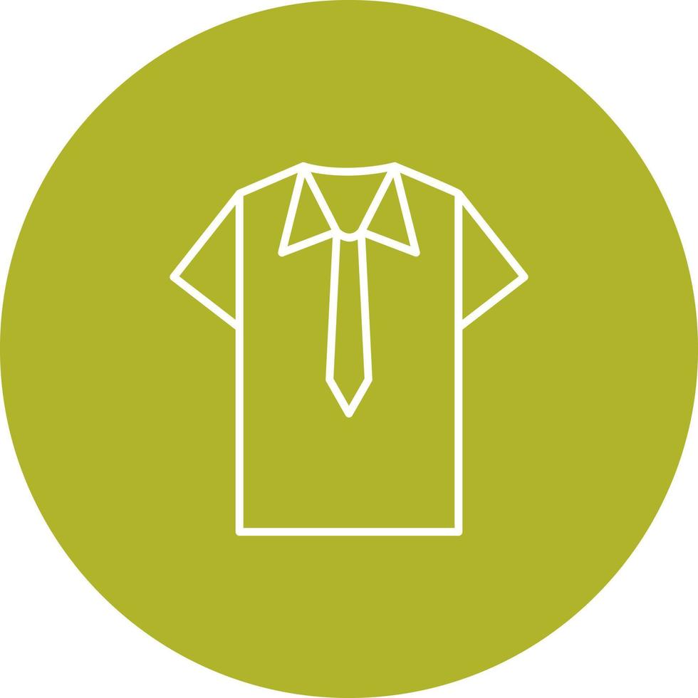 Shirt and Tie Vector Icon
