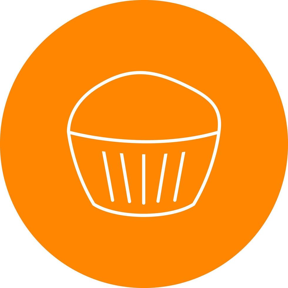 Chocolate Muffin Vector Icon