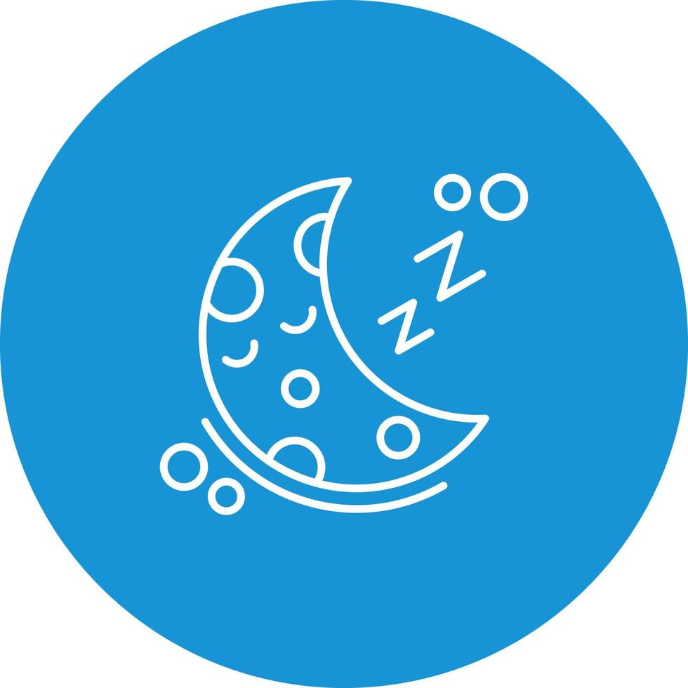 Sleeping Vector Icon