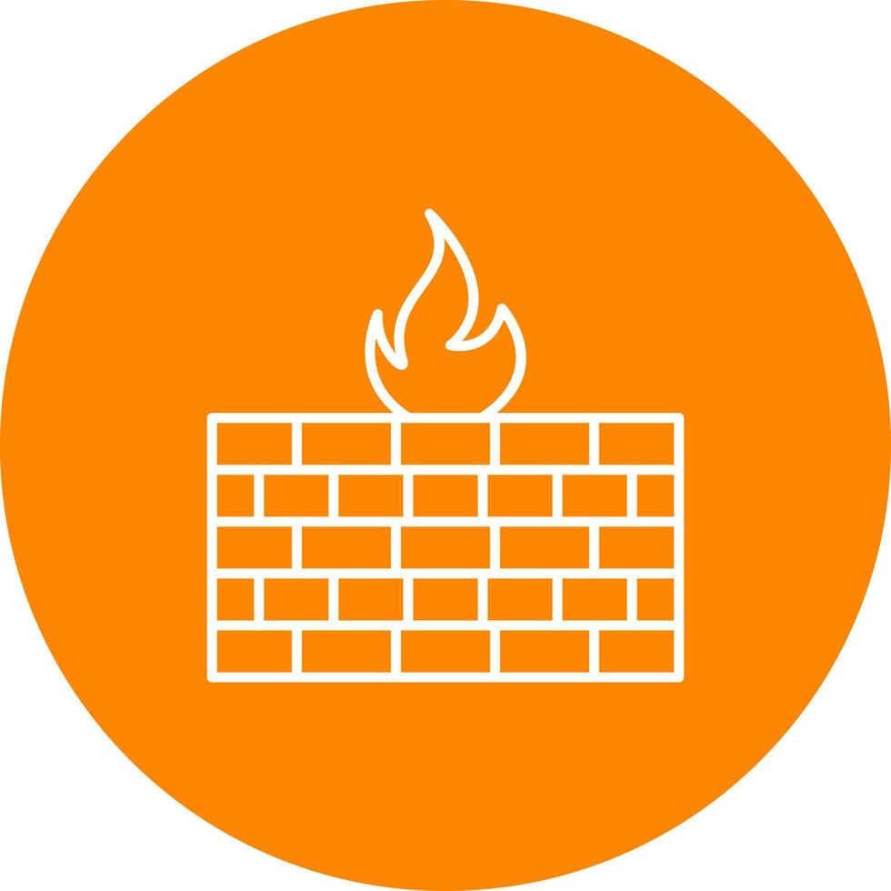 Firewall Vector Icon