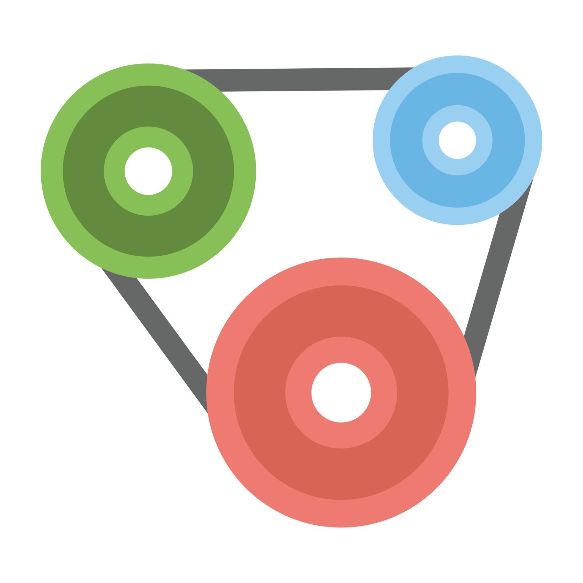 Timing Belt Pulley 14956695 Vector Art at Vecteezy