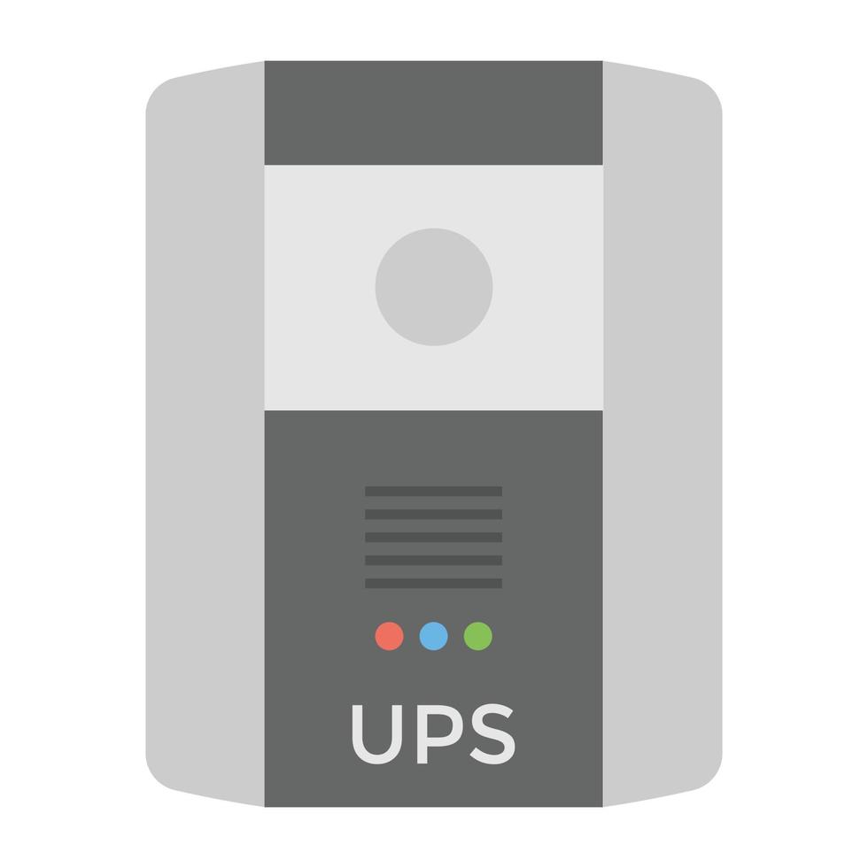 Trendy UPS Concepts vector