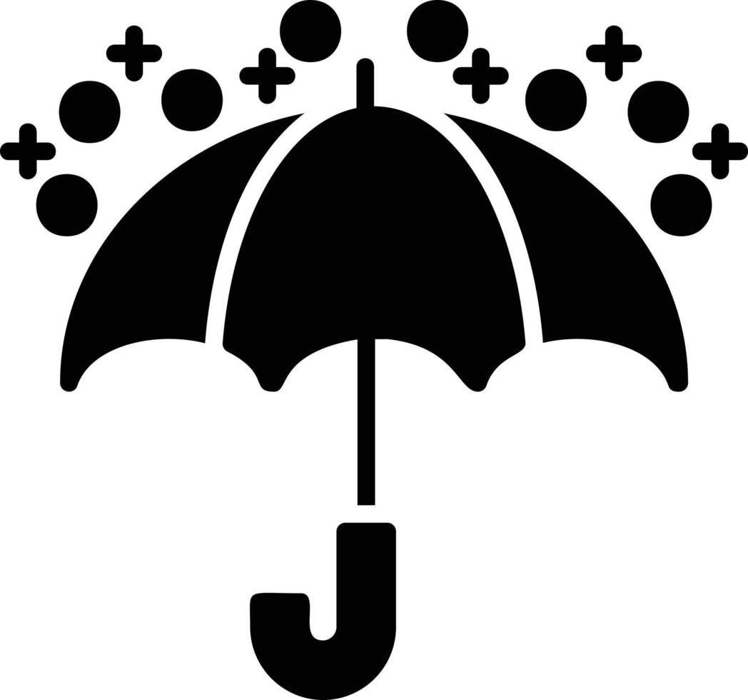 Umbrella Creative Icon Design vector