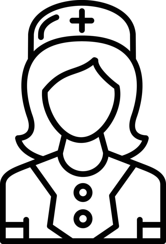 Nurse Creative Icon Design vector