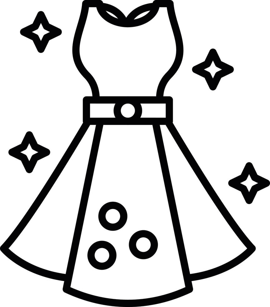 Dress Creative Icon Design vector