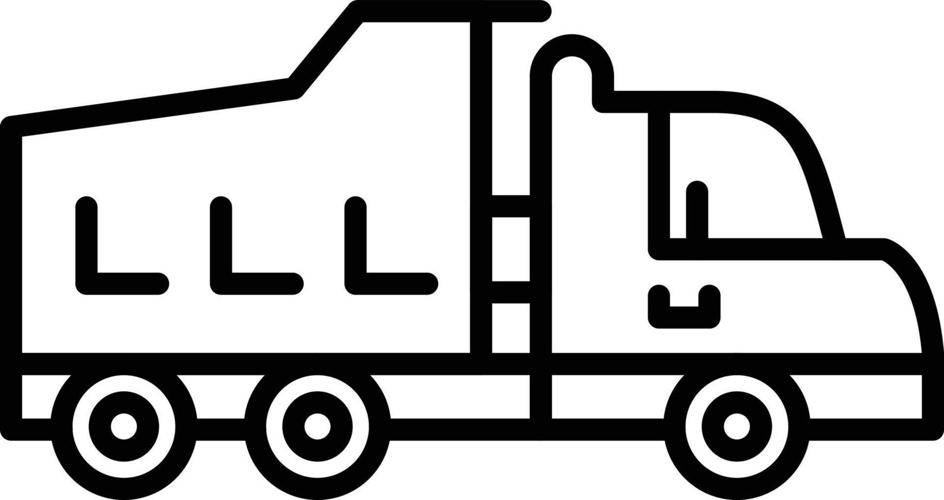 Truck Creative Icon Design vector