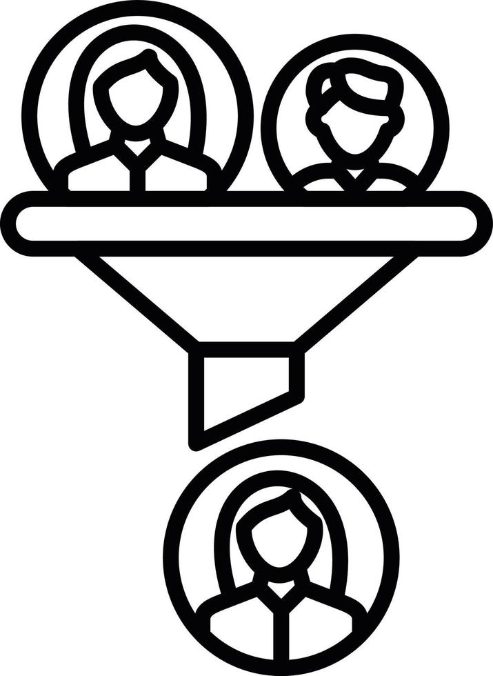 Funnel Creative Icon Design vector