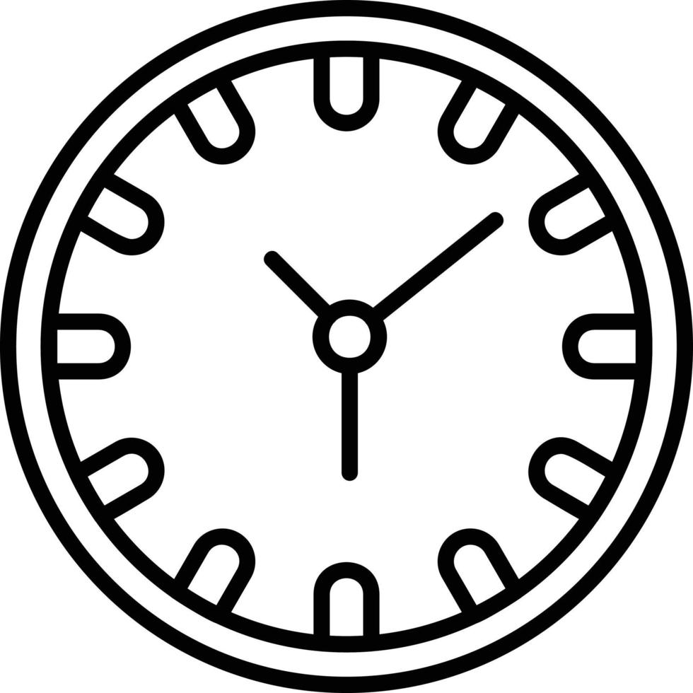 diseño de icono creativo de reloj vector